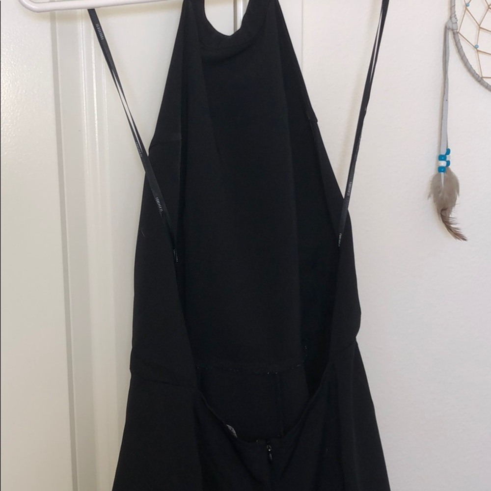 Backless Halter Romper - image 1